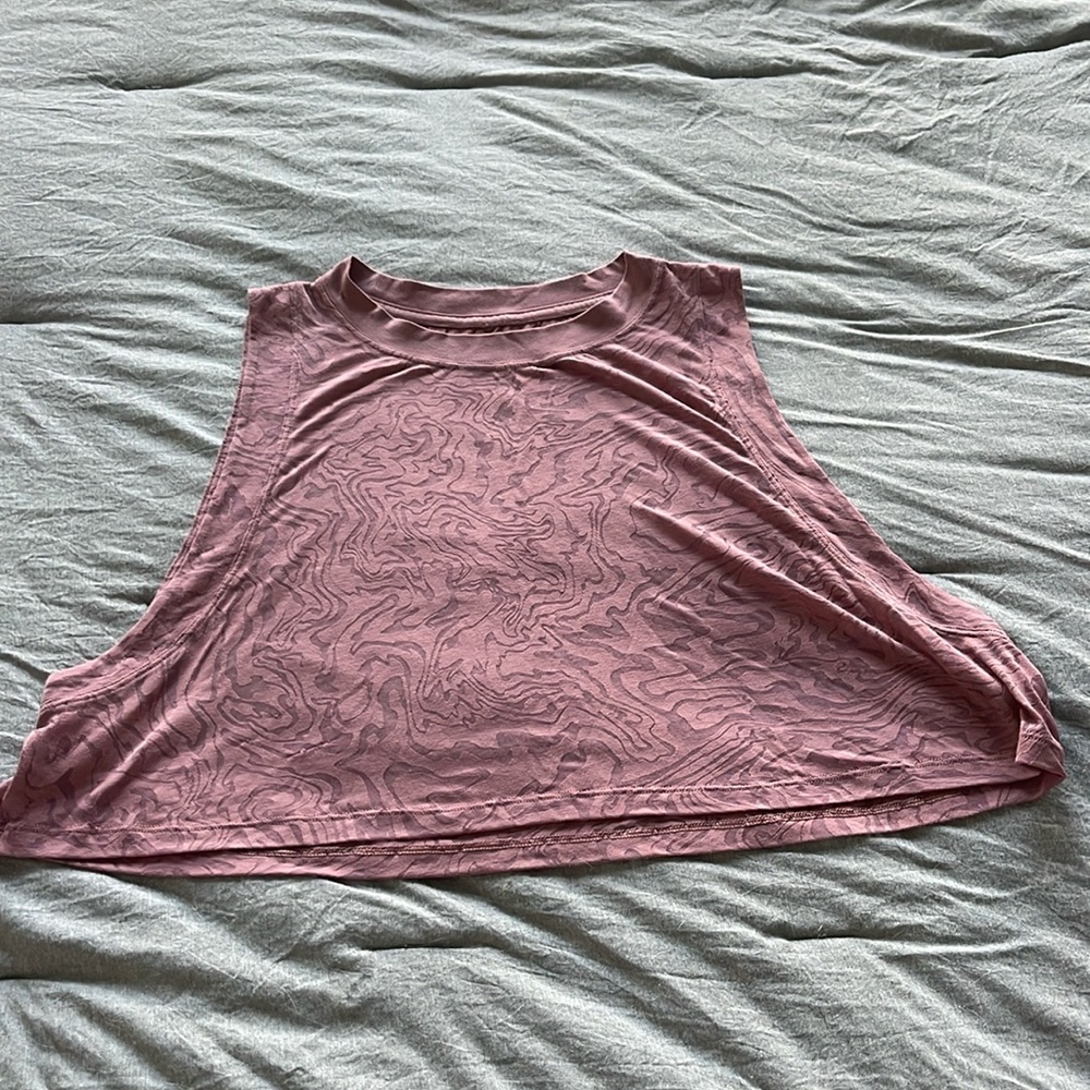 All yours crop tank *Veil